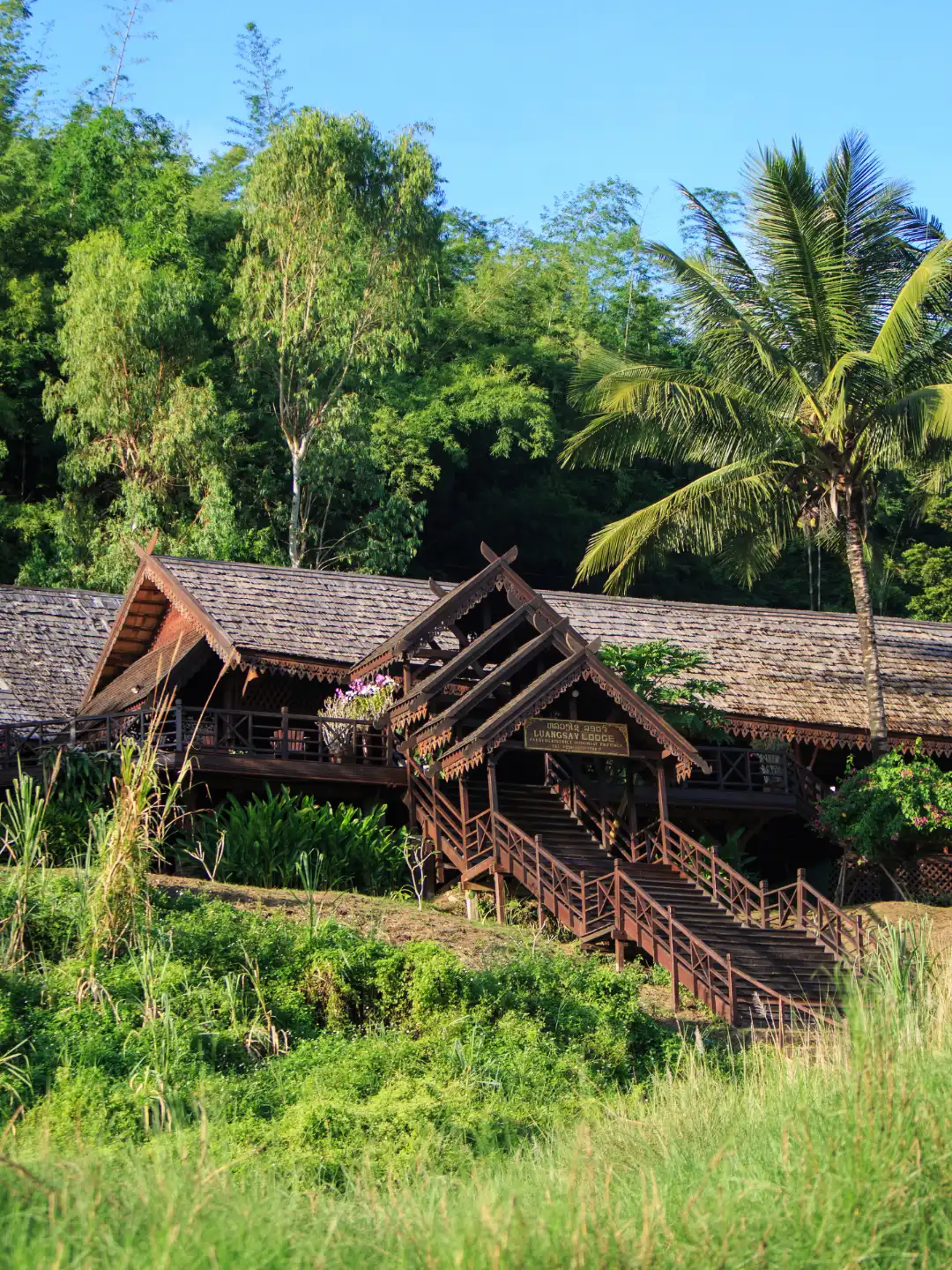 Luang Say Lodge — Riverside lodge in Pakbeng